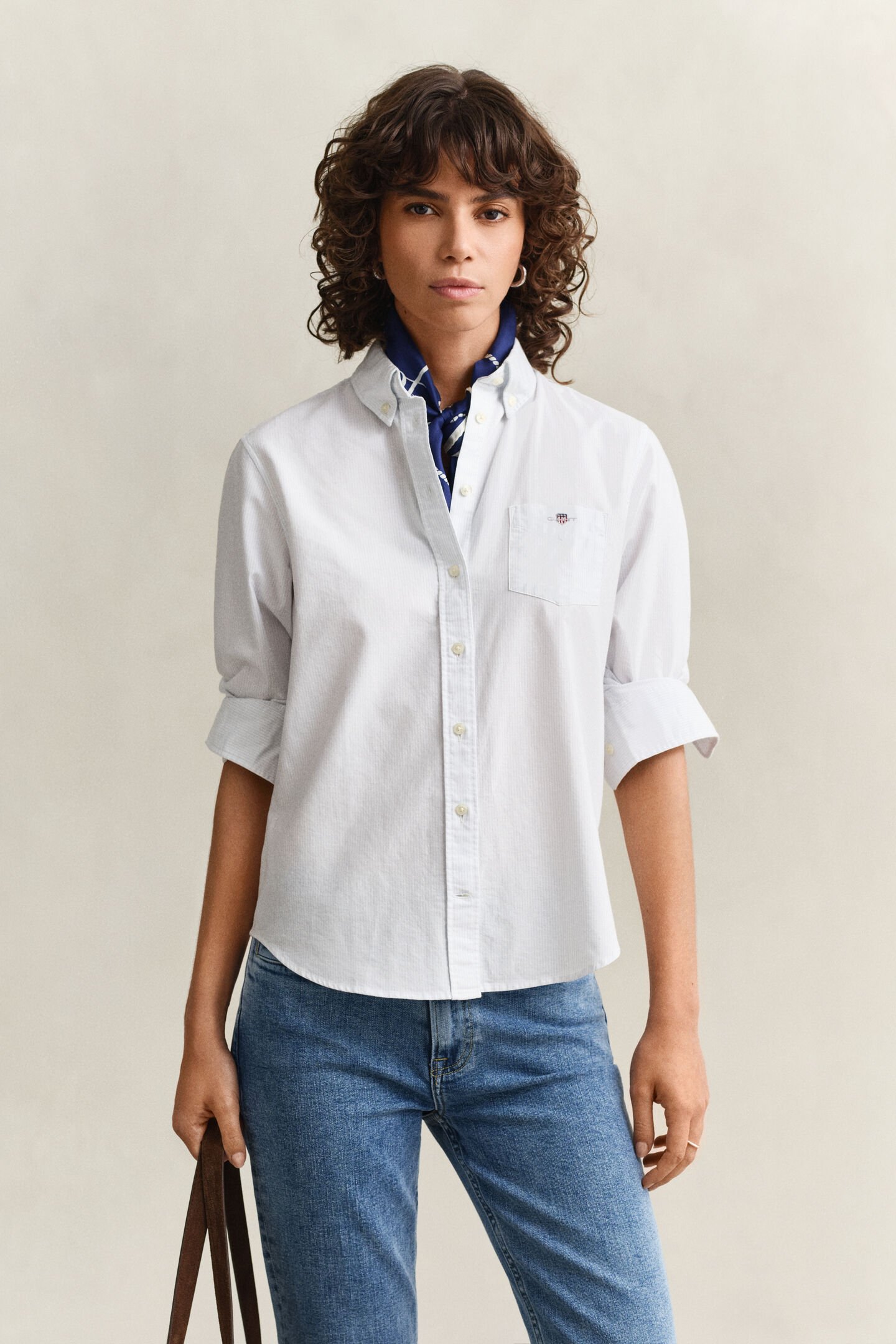 Regular Fit Classic Striped Oxford Shirt