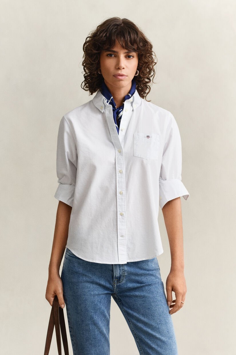 Regular Fit Classic Striped Oxford Shirt