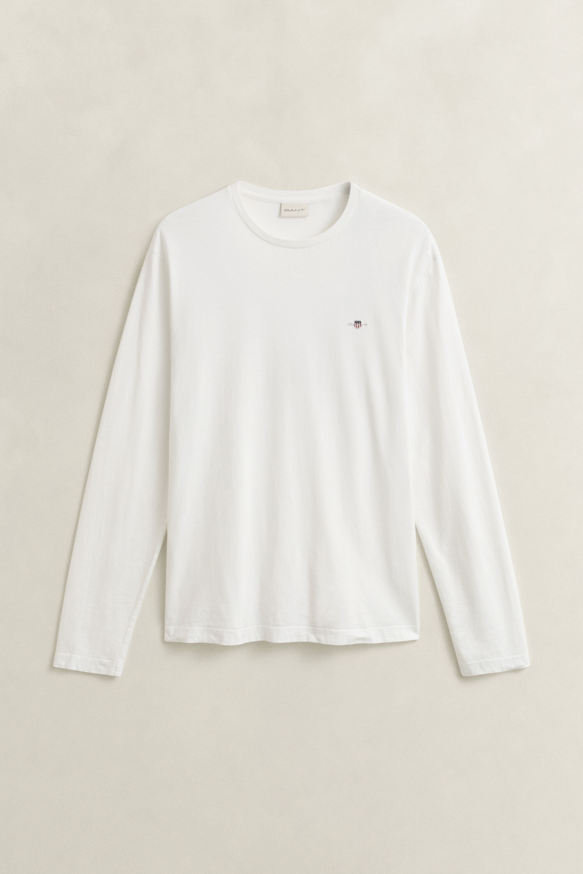 Shield Long Sleeve T-Shirt — EGGSHELL