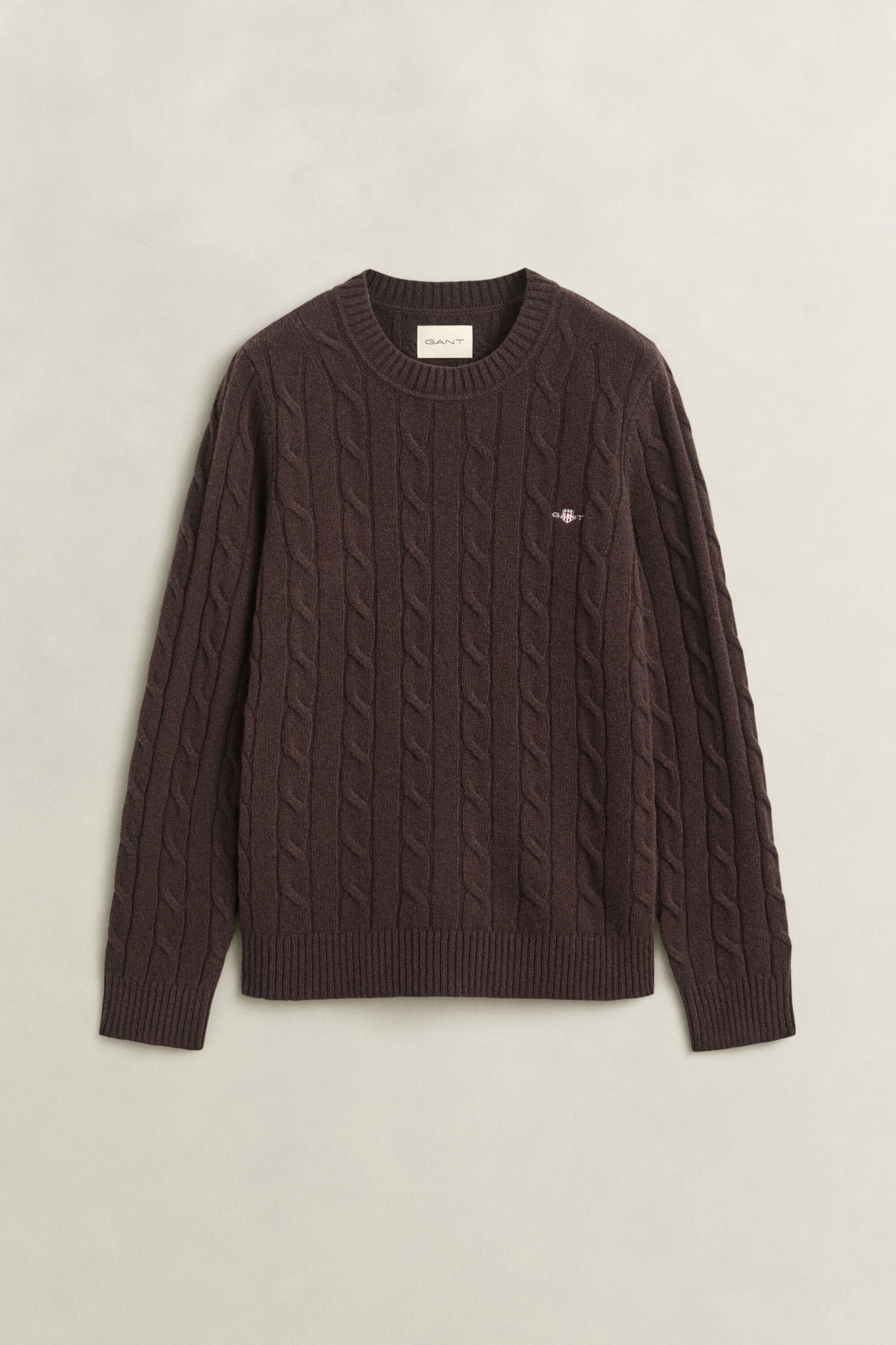 Lambswool Cable Knit Sweater