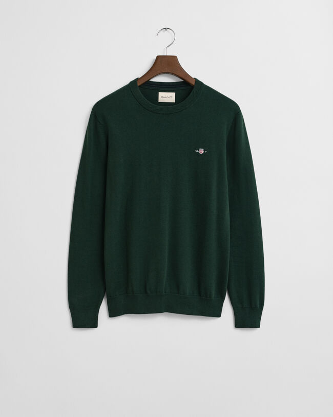 Classic Cotton Crew Neck Sweater
