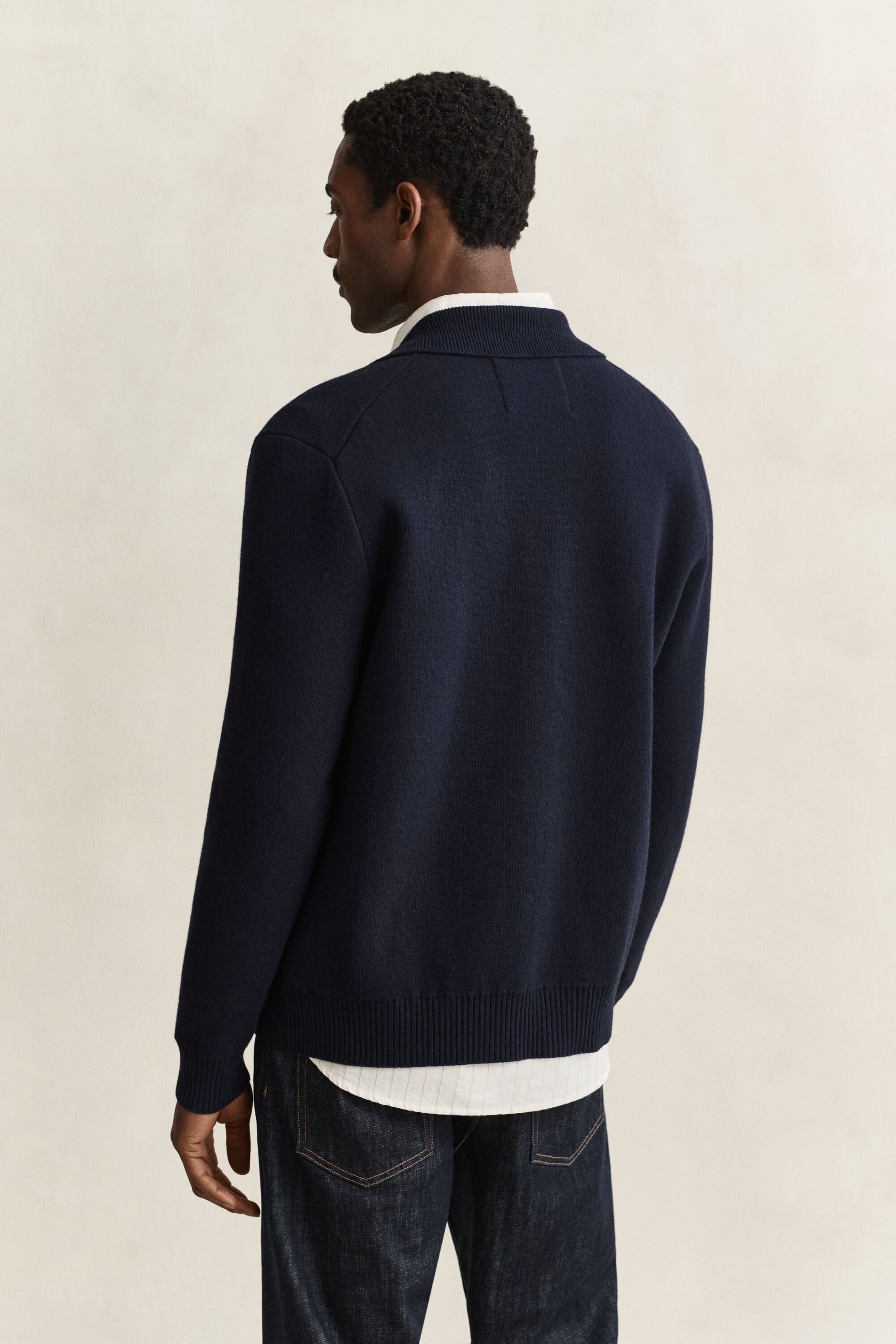 Double Knitted Overshirt