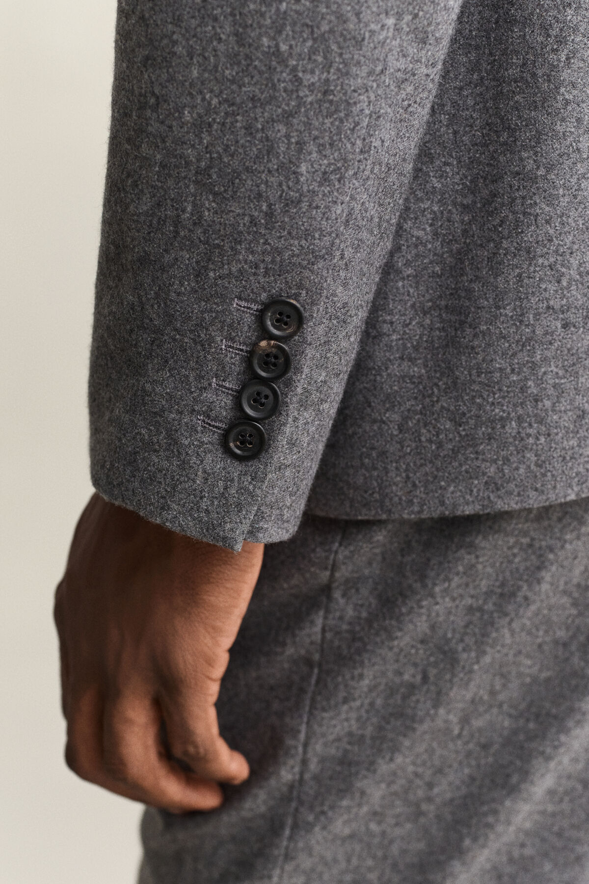 Cashmere Suit Jacket — DUSKY ANTHRACITE