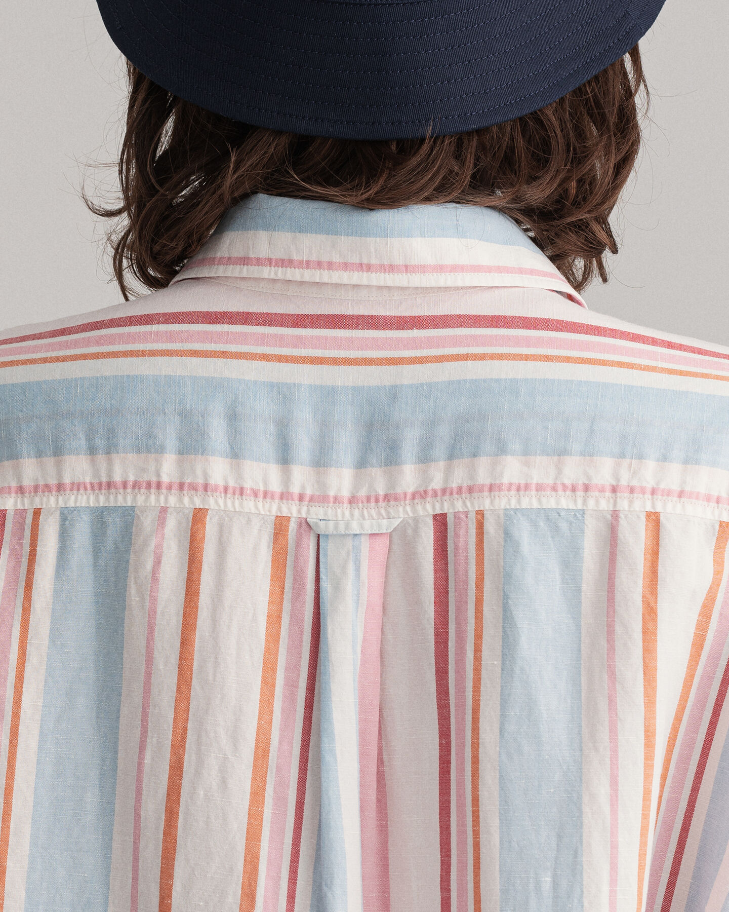 Oversized Multistripe Shirt