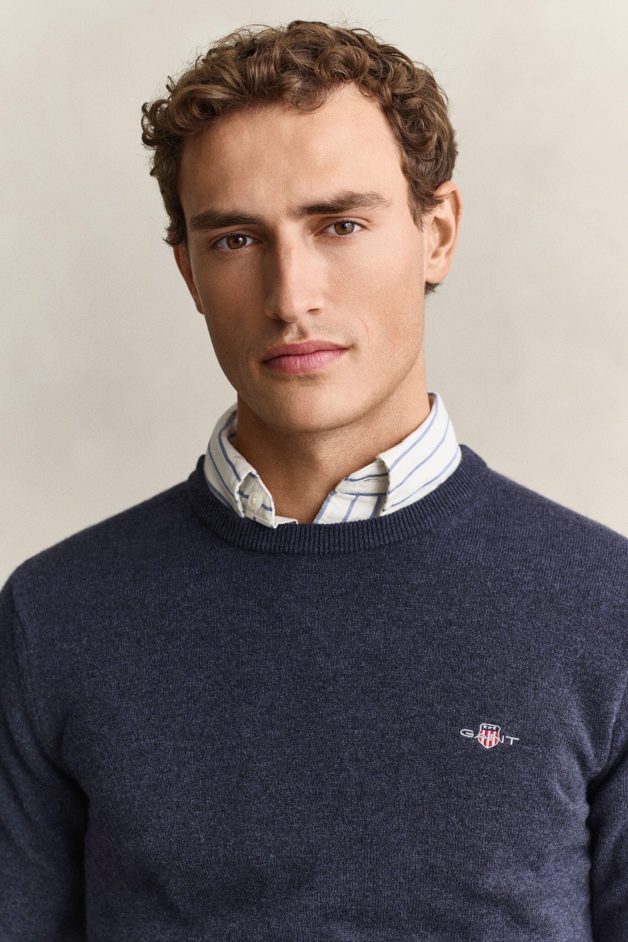 Lambswool Crew Neck Sweater