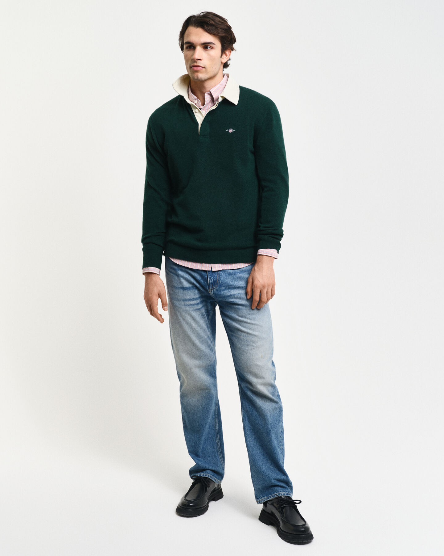 Extra Fine Lambswool Rugger