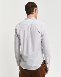 Regular Fit Striped Poplin Shirt