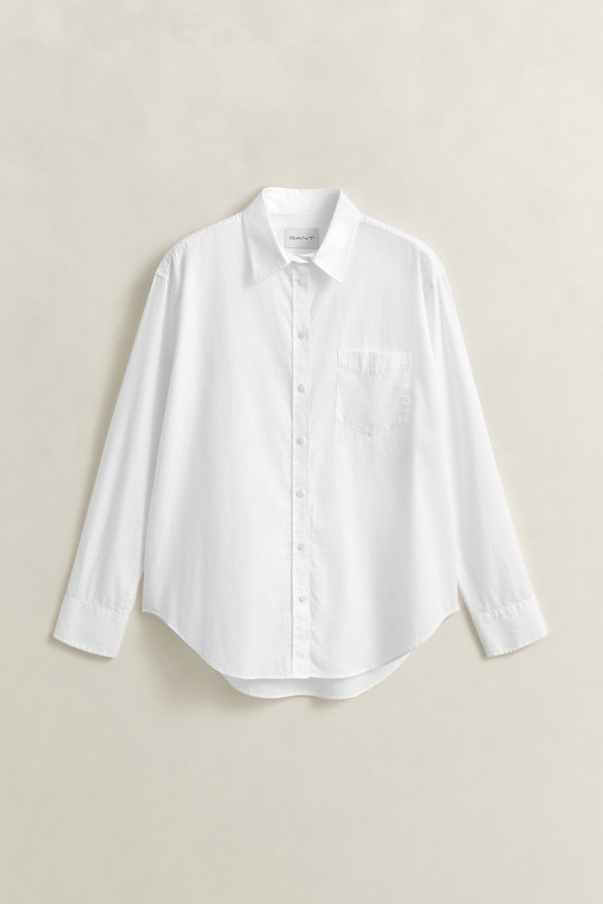 Relaxed Fit Classic Poplin Shirt