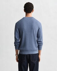 Mini Cable Knit Crew Neck Sweater