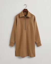 Half-Zip Sweat Dress