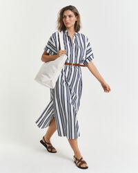 Striped Caftan Dress