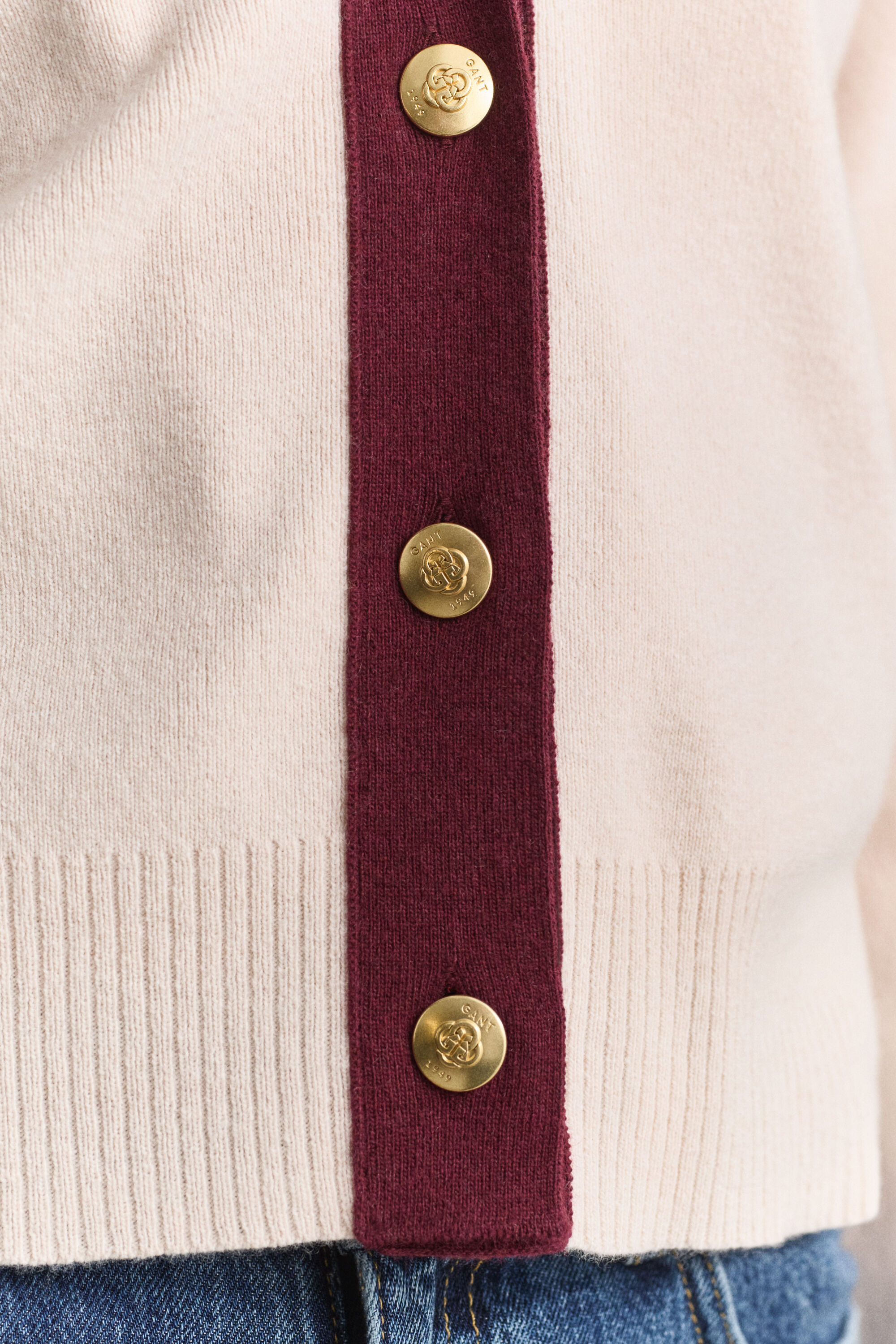 Contrast Cardigan