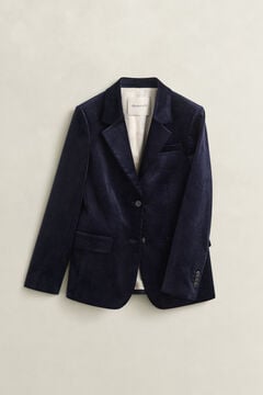Corduroy Blazer — EVENING BLUE 4