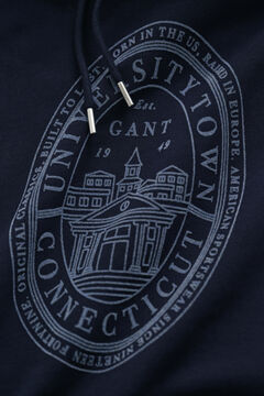 Seasonal Graphic Hoodie — EVENING BLUE 1