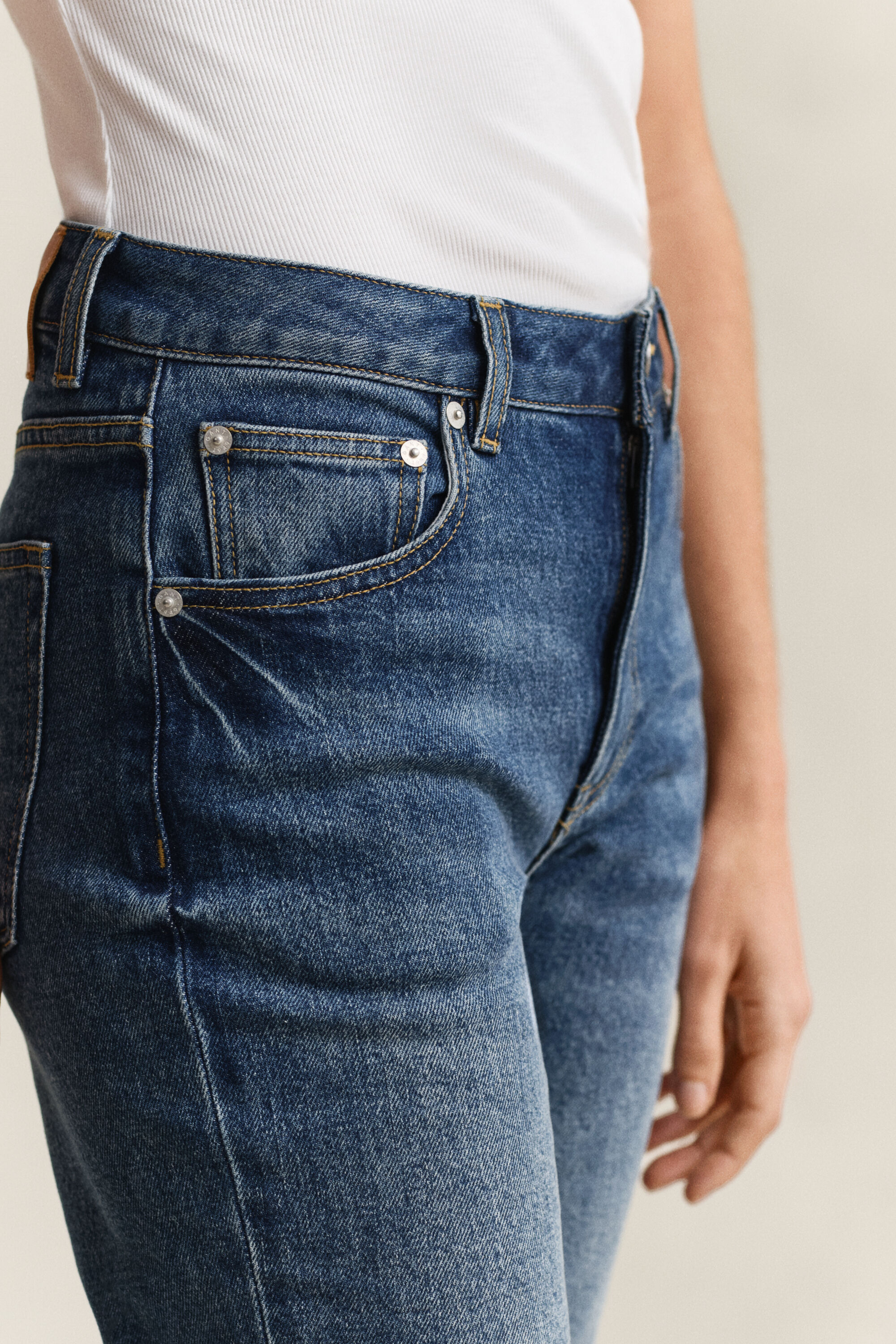 Straight Leg Stretch Jeans