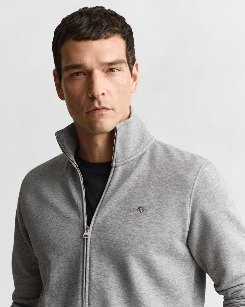 Shield Zip Sweatshirt