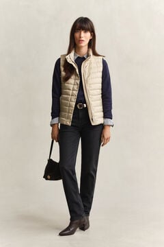 Light Down Vest — OAT BEIGE 7