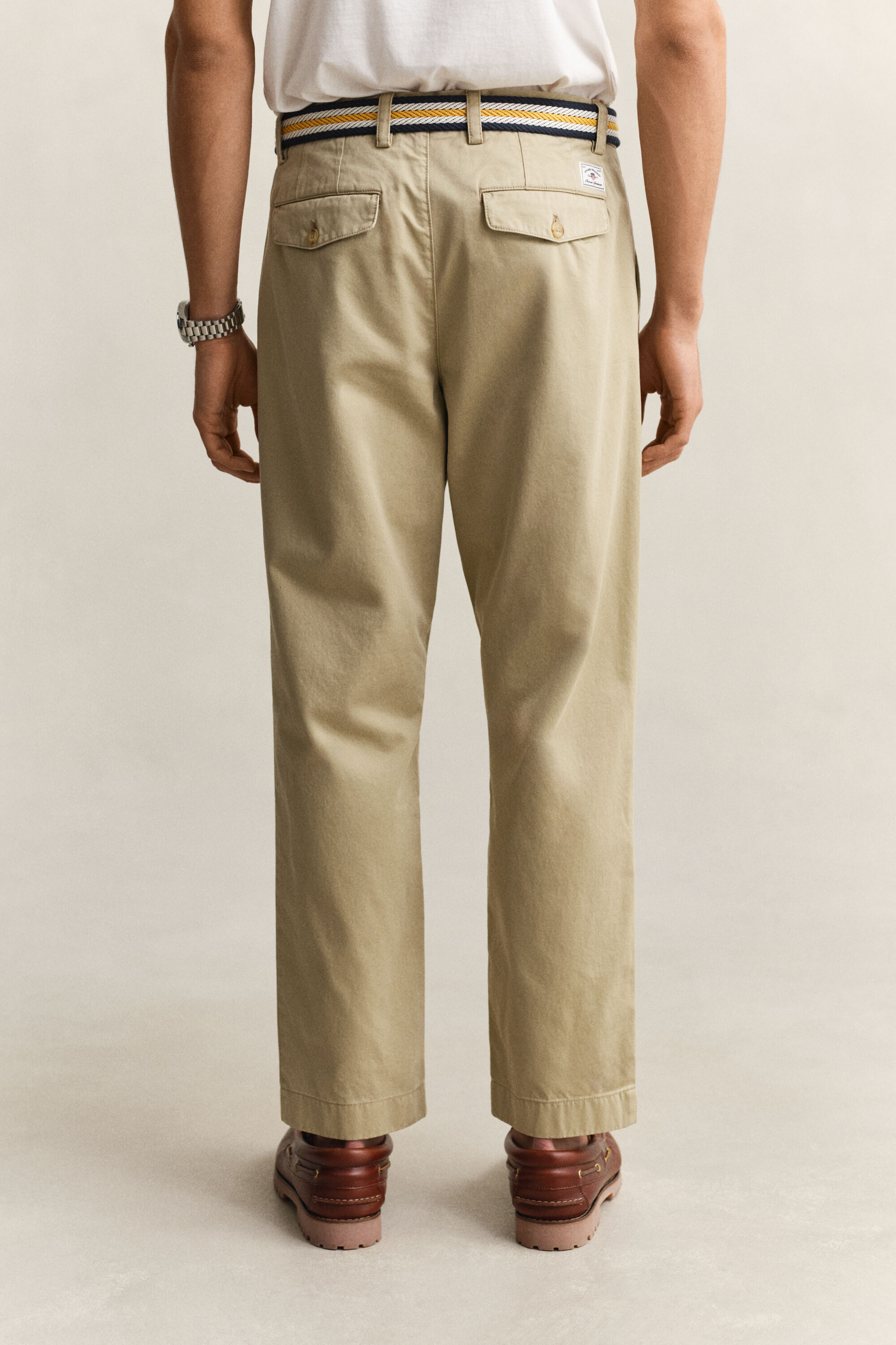 Regular Fit Cotton Twill Chinos