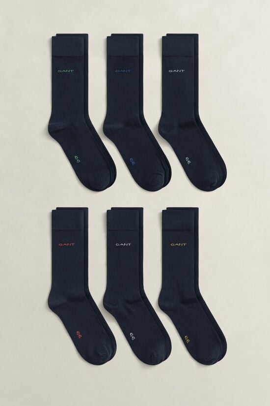 6-Pack Soft Cotton Socks
