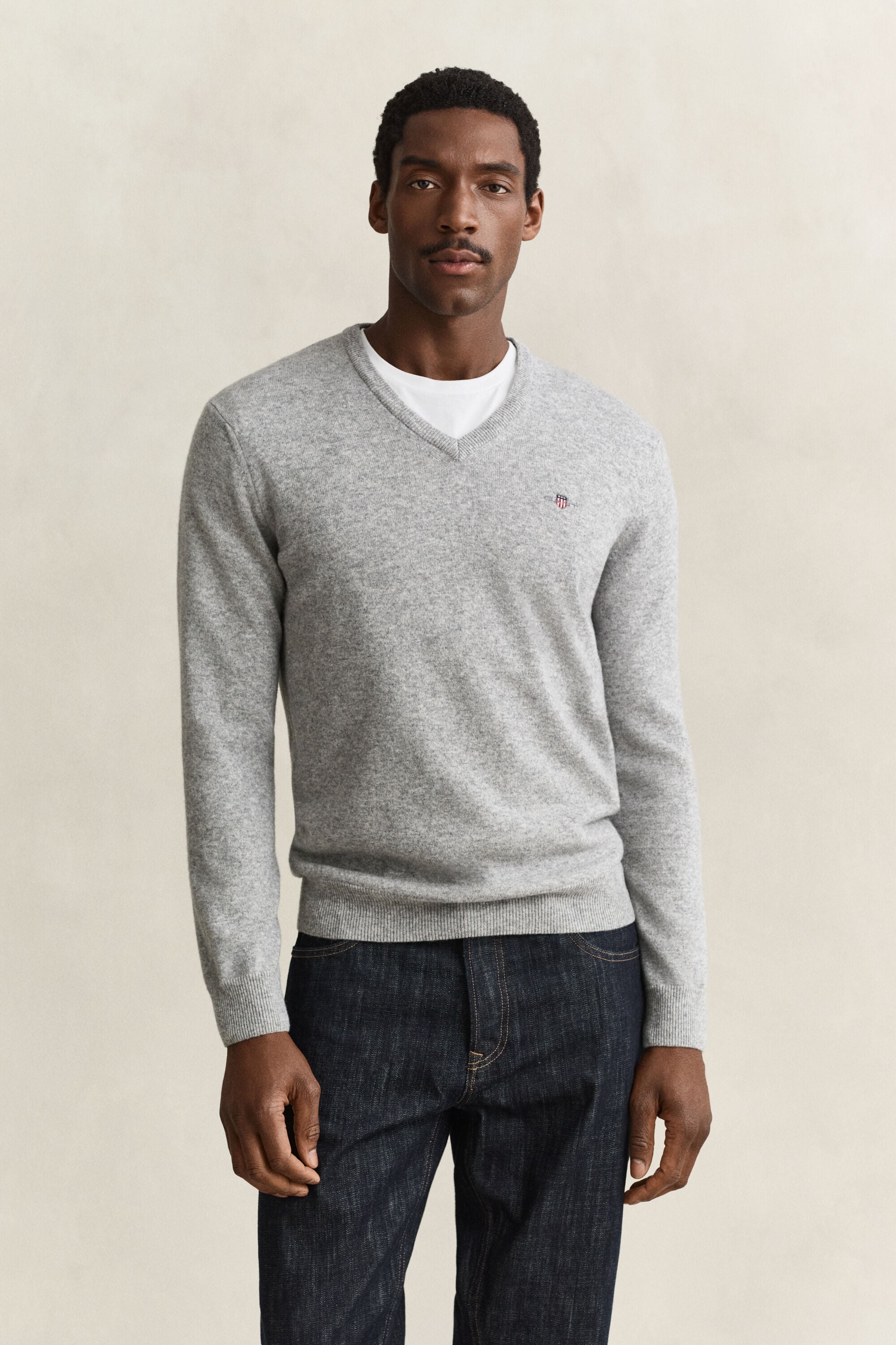 Lambswool V-Neck Sweater