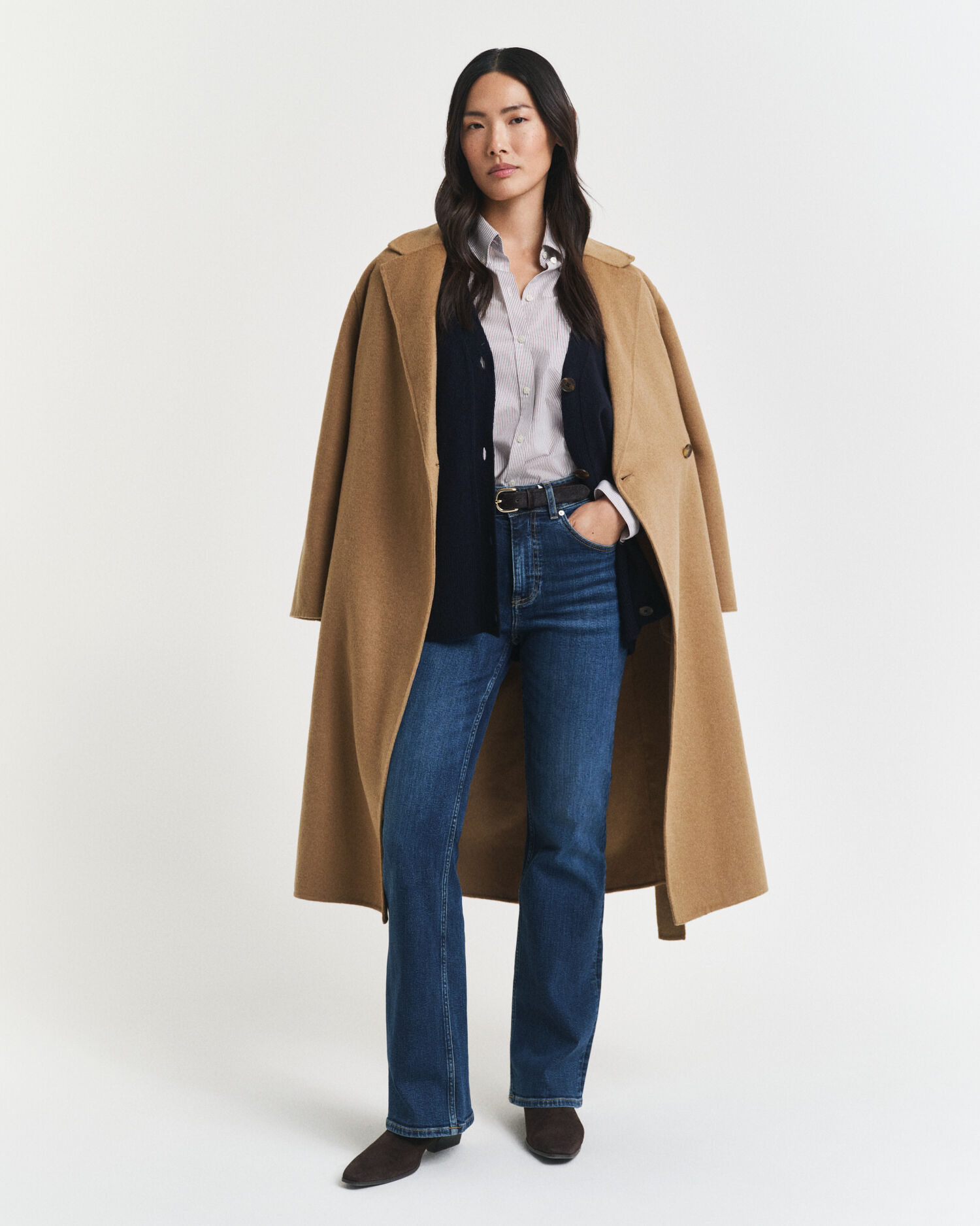 Wool Cashmere Blend Cardigan