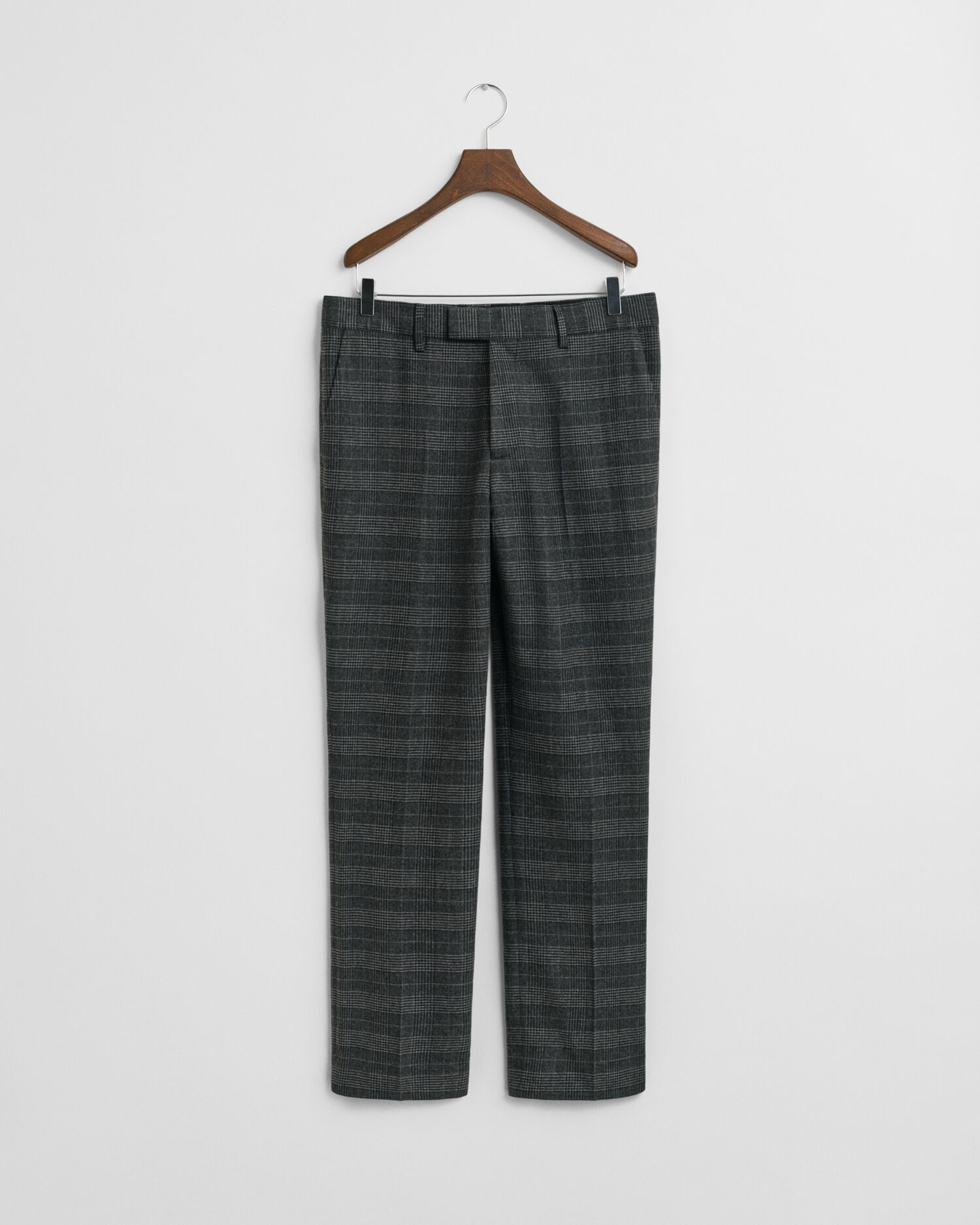 Slim Fit Glen Check Suit Pants