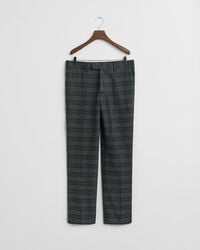 Slim Fit Glen Check Suit Pants