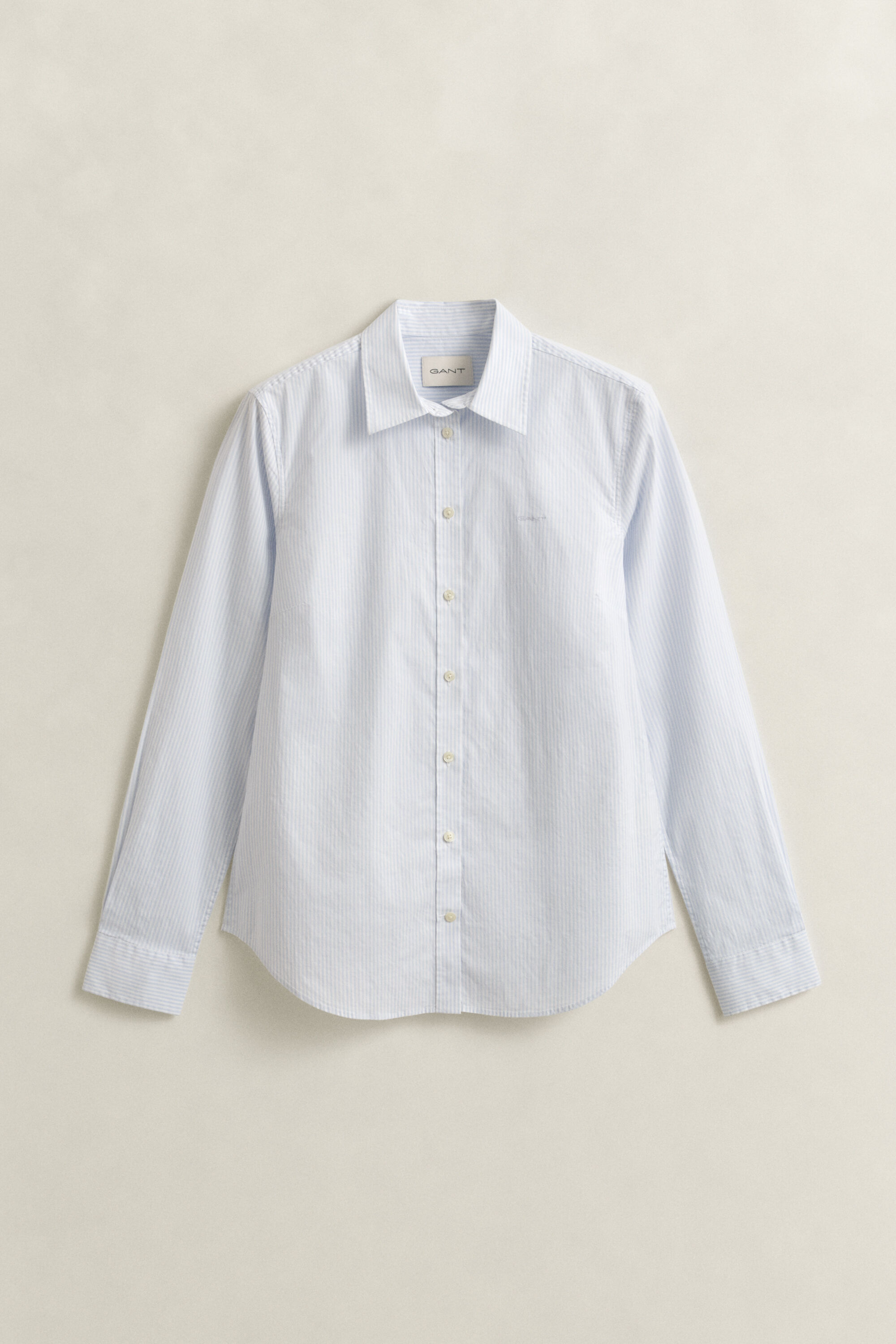 Slim Fit Striped Poplin Shirt