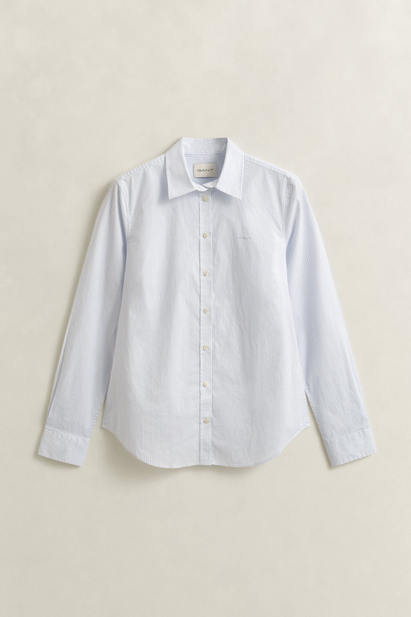 Slim Fit Striped Poplin Shirt