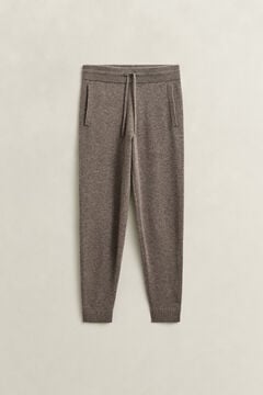 Cashmere Pants — STONE MELANGE 1