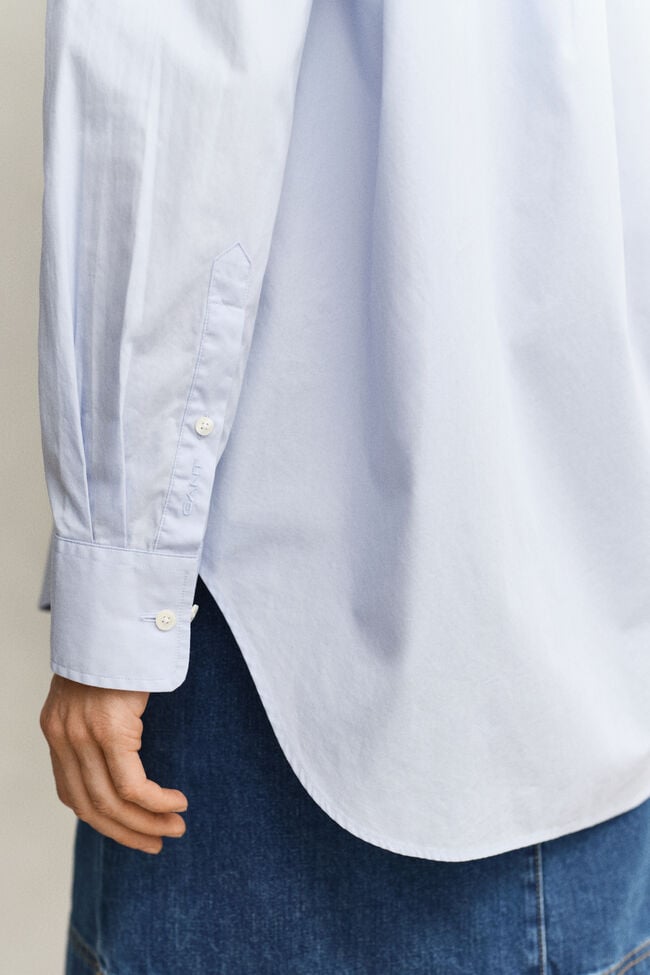 Relaxed Fit Classic Poplin Shirt