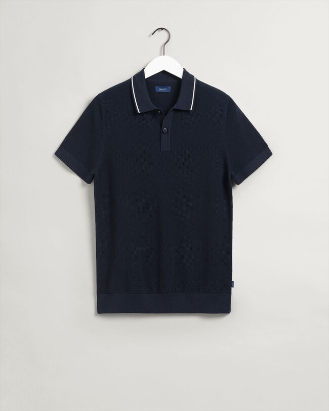 Piqué Texture Polo Shirt
