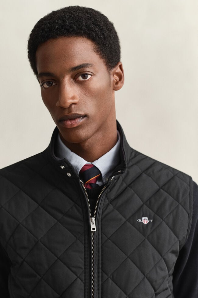 Quilted Windcheater Vest