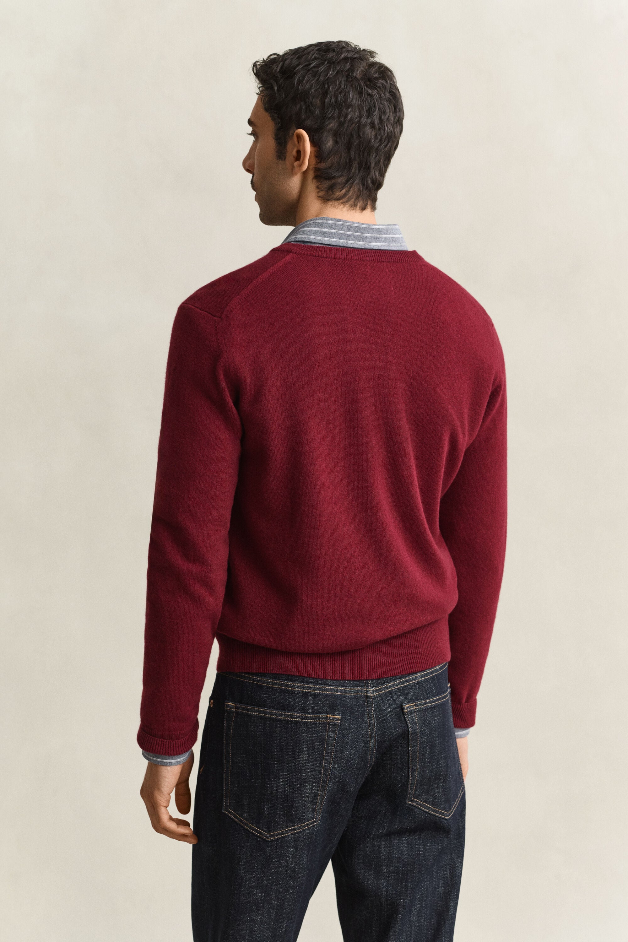 Lambswool V-Neck Sweater