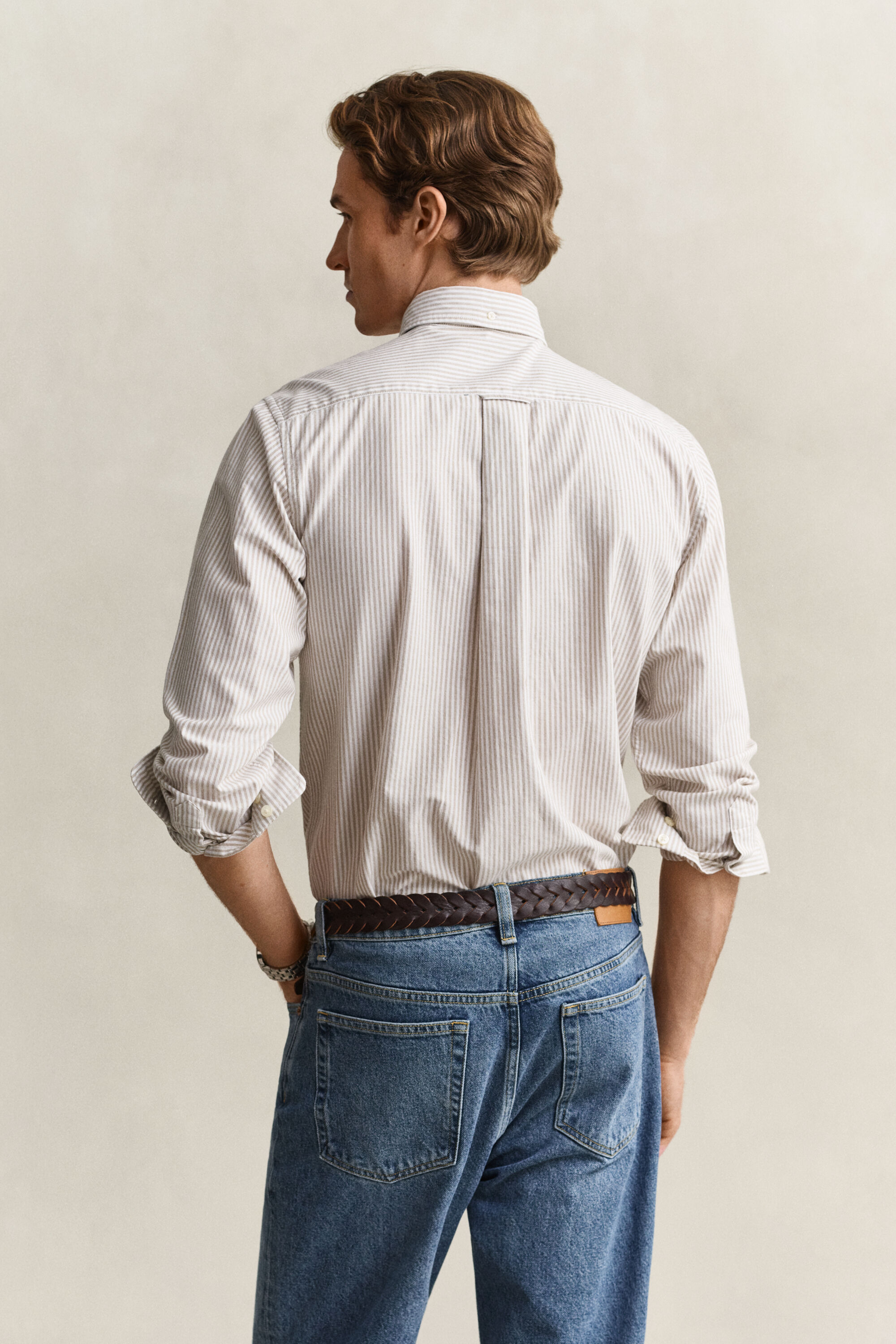 Banker Stripe Classic Oxford Shirt