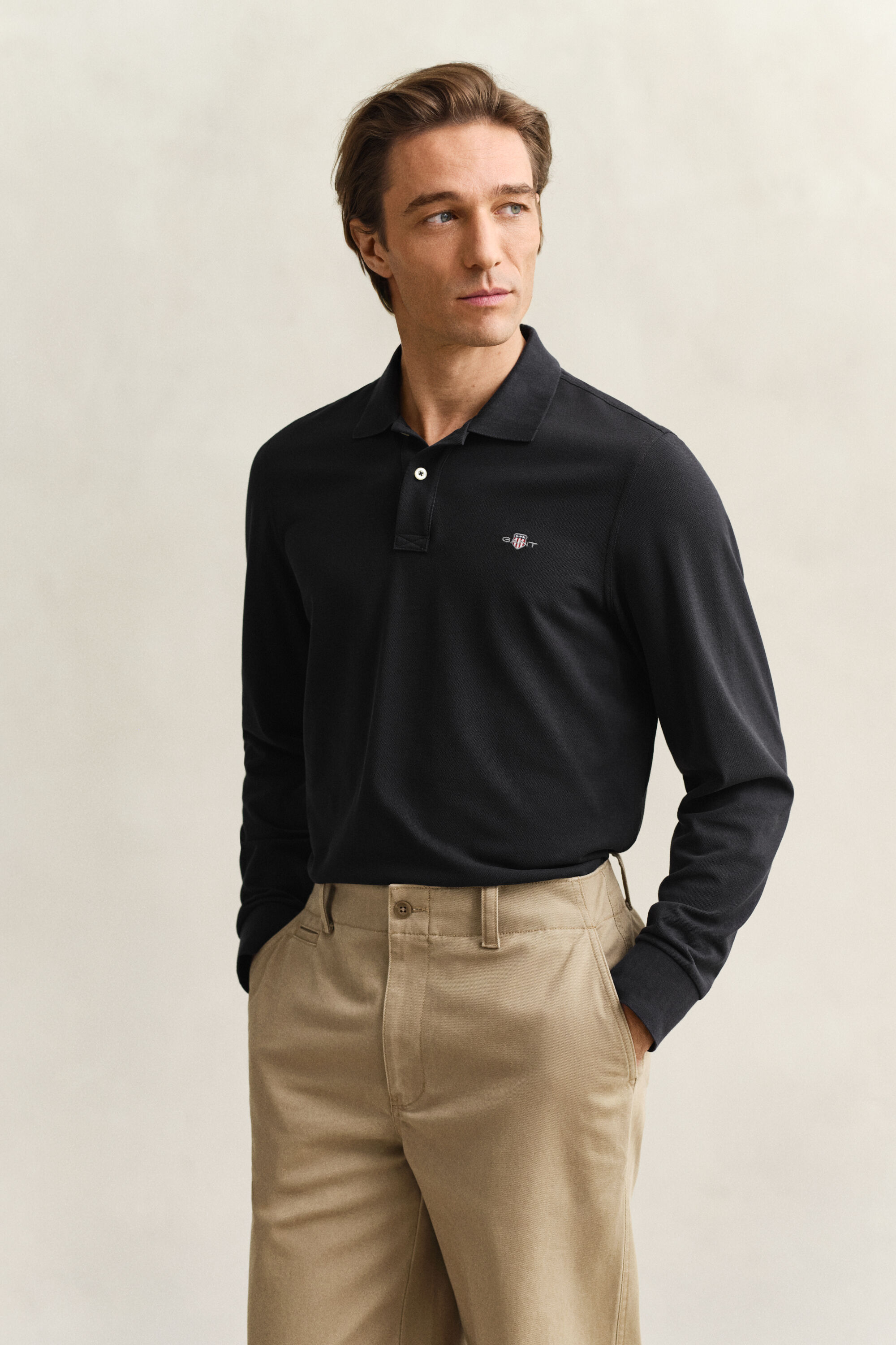 Long Sleeve Polo Shirt