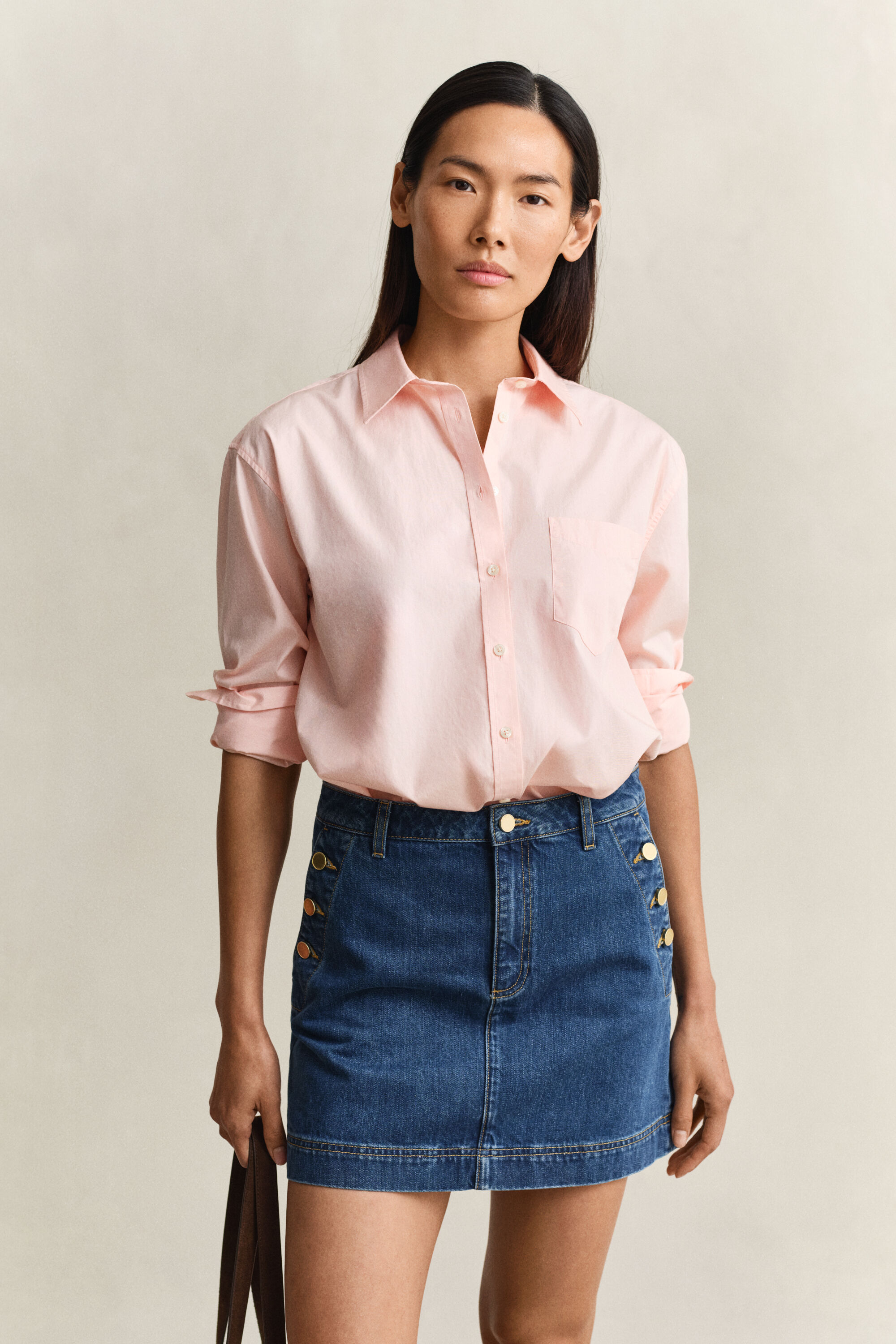 Relaxed Fit Classic Poplin Shirt