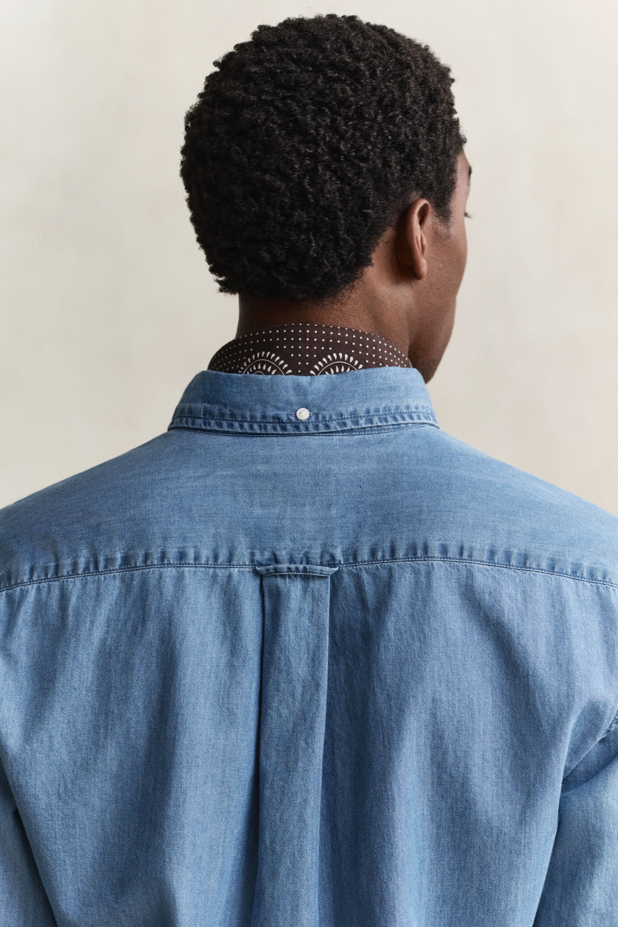 Regular Fit Indigo Shirt