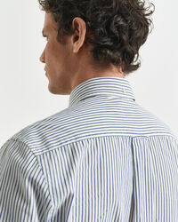 Regular Fit Striped Classic Poplin Shirt