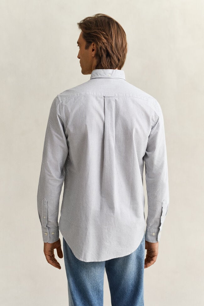 Banker Stripe Classic Oxford Shirt