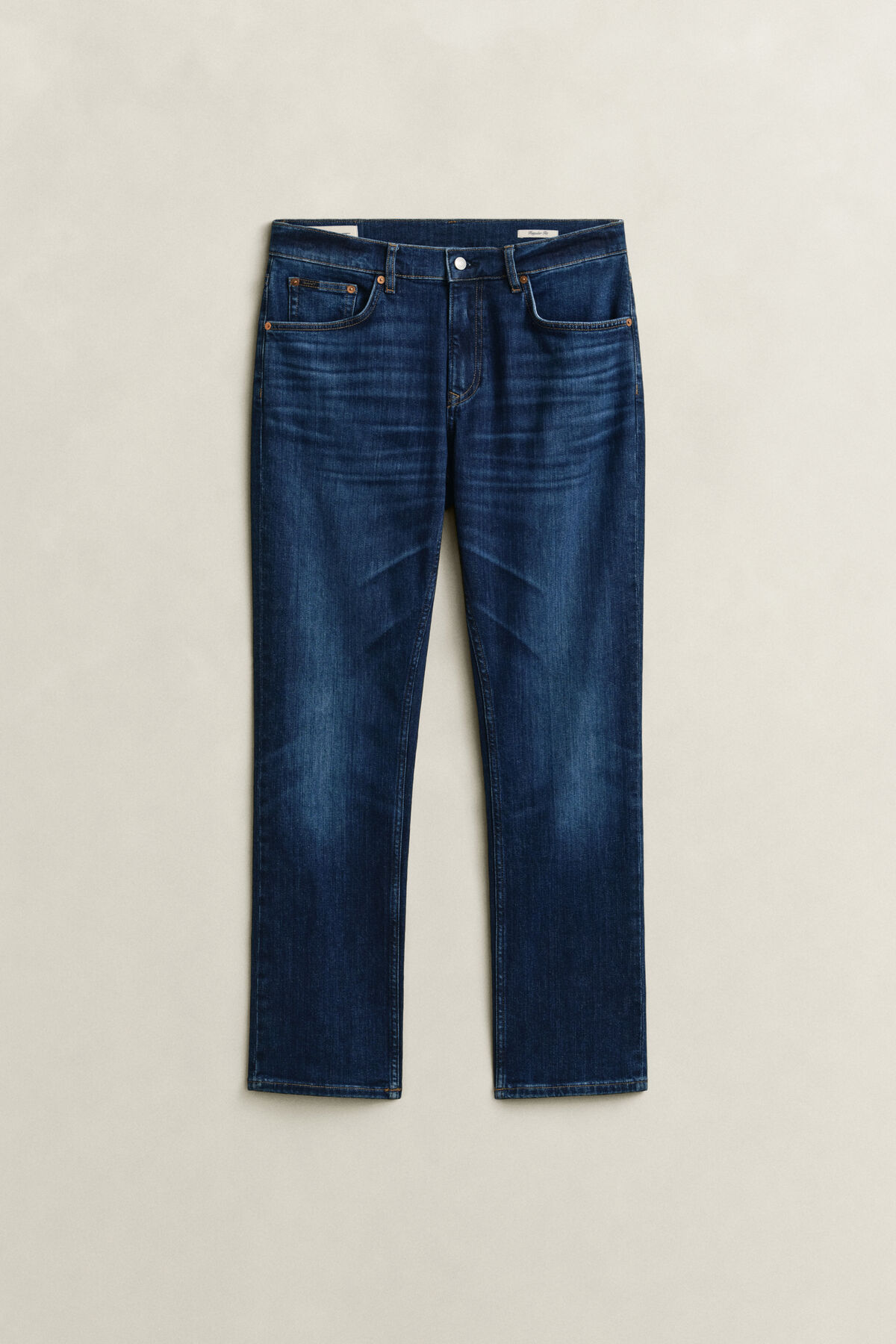 Regular Jeans — MID BLUE WORN IN