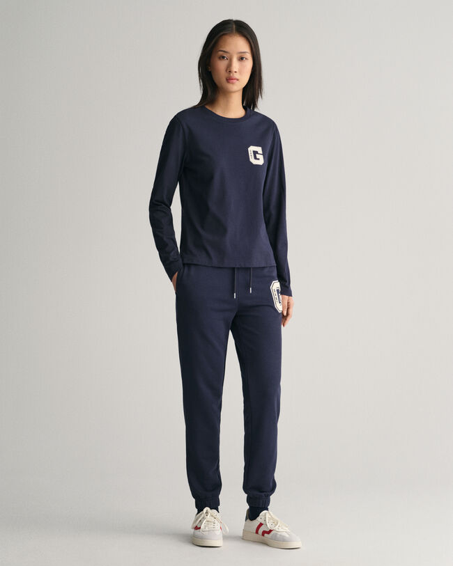 G Crew Neck Long Sleeve T-Shirt