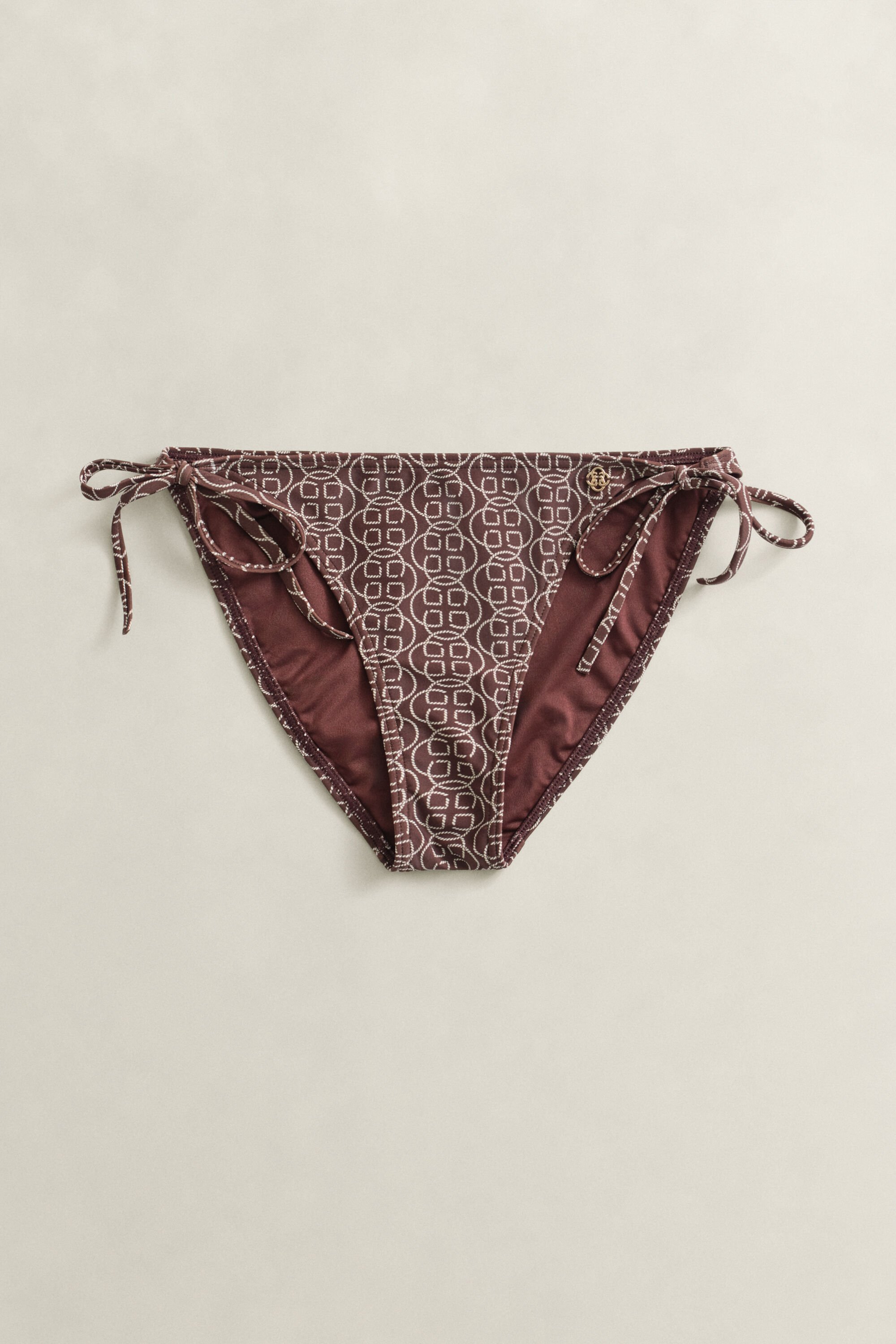 Printed Side Tie Bikini Bottoms