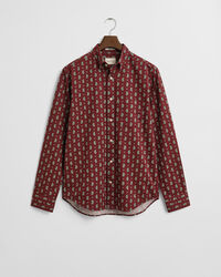 Regular Fit Paisley Printed Twill Shirt