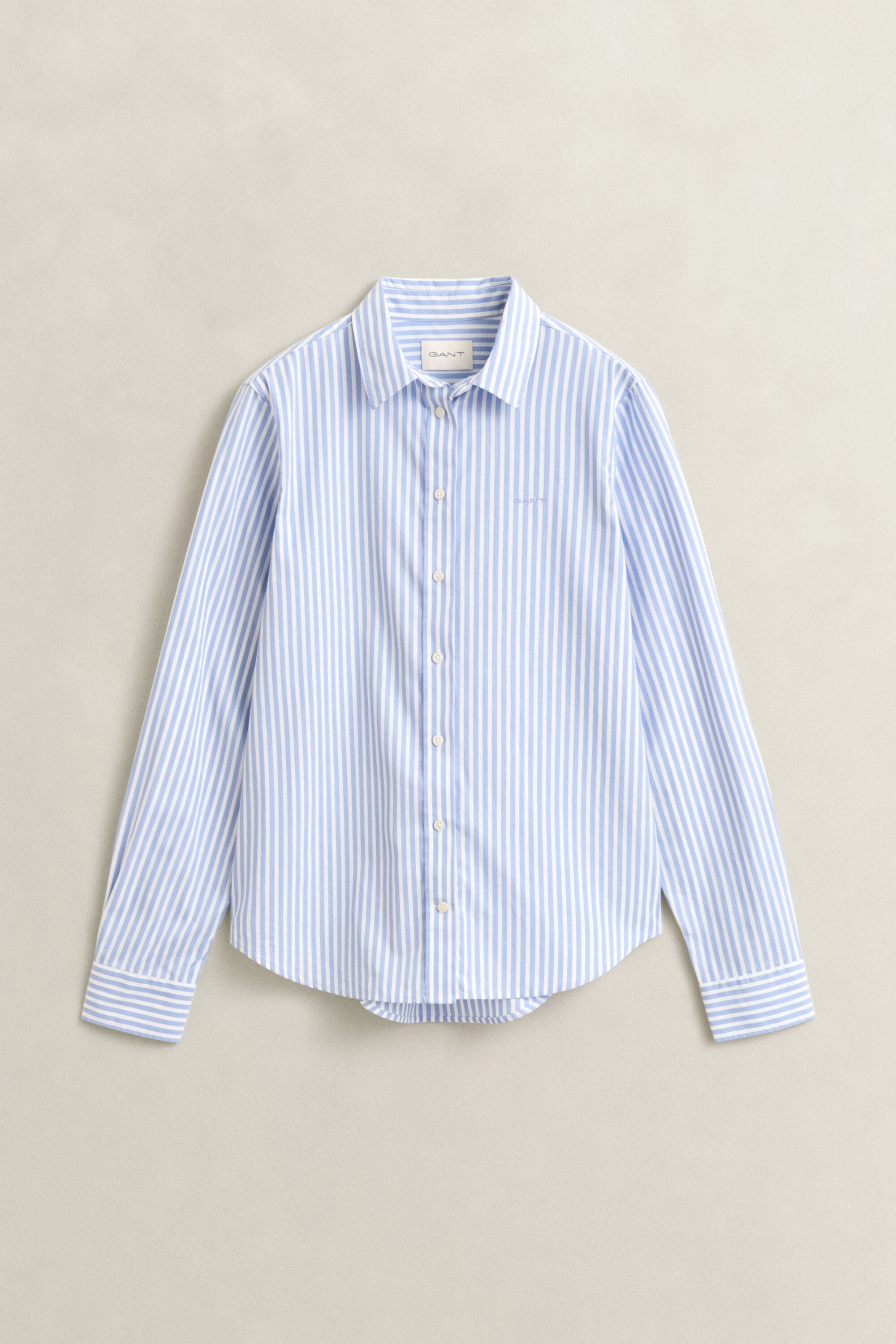 Regular Fit Striped Classic Poplin Shirt