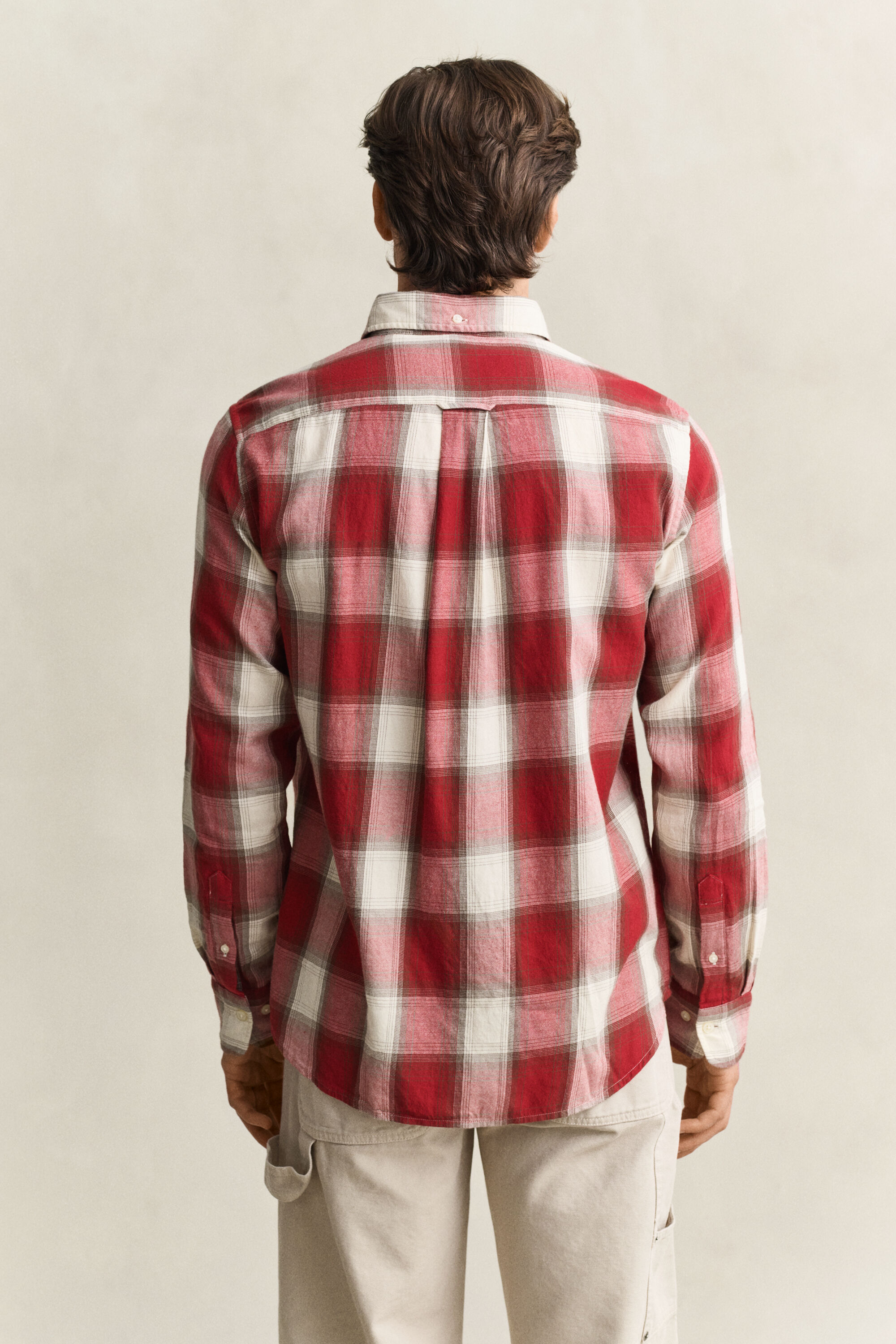 Checked Windblown Flannel Shirt