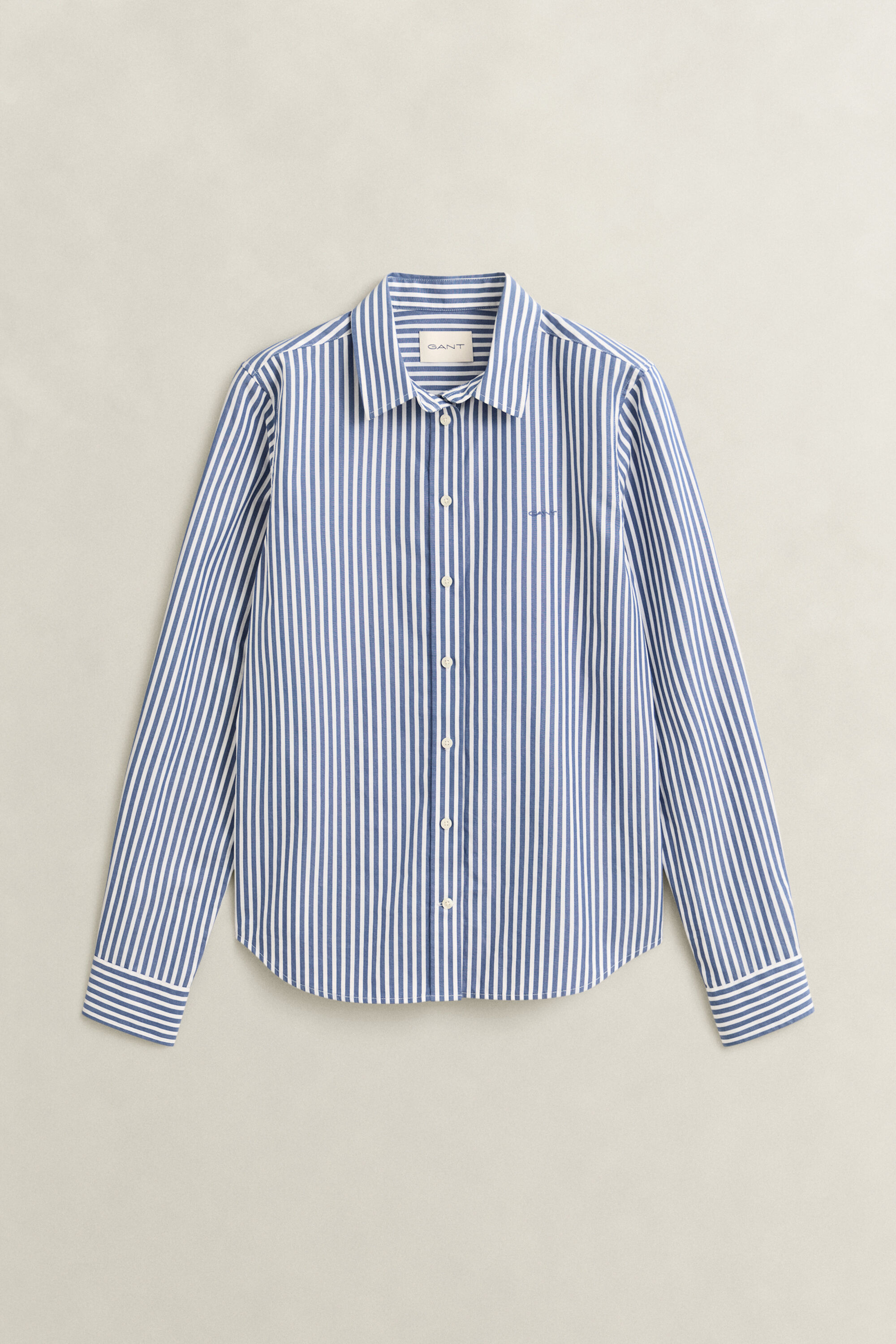 Classic Regular Striped Poplin Shirt