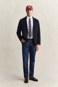 Handstitched Blazer — EVENING BLUE 8