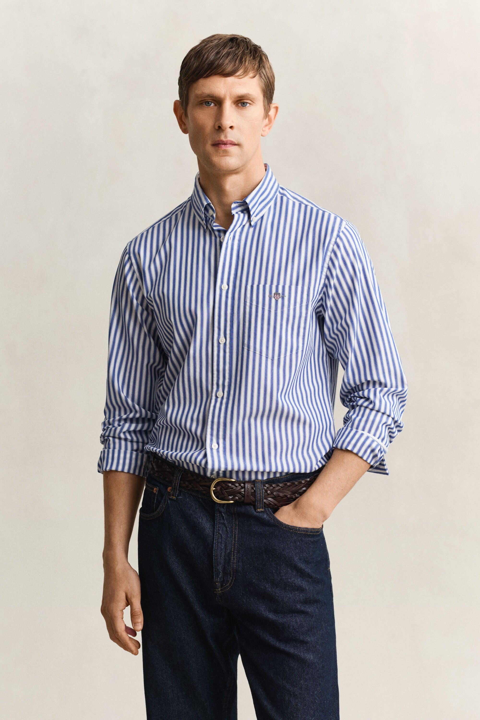 Striped Classic Poplin Shirt