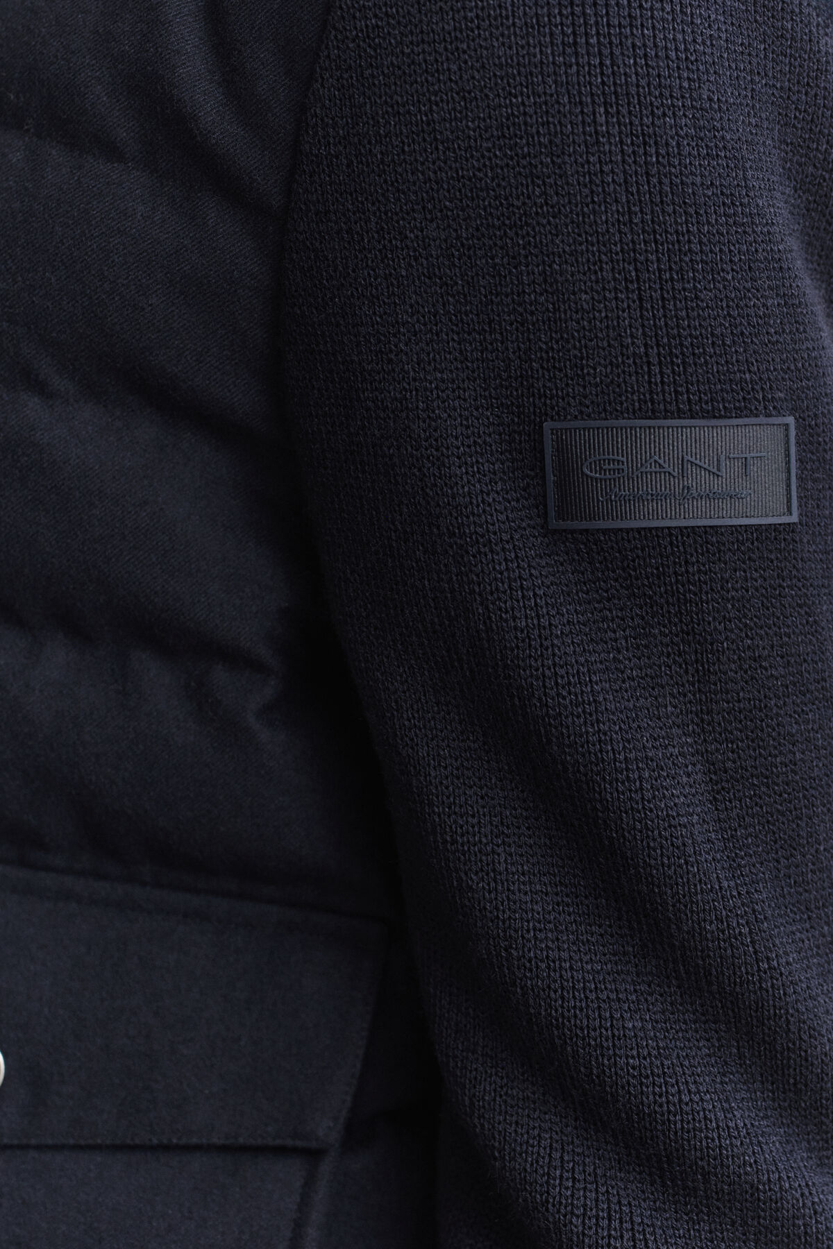 Hybrid Insulated Flannel Jacket — EVENING BLUE